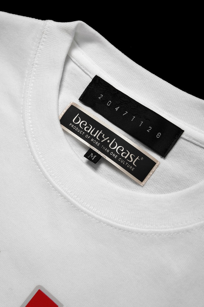 beauty : beast x 20471120 COLLABORATION S/S TEE _3 (WHITE)の商品