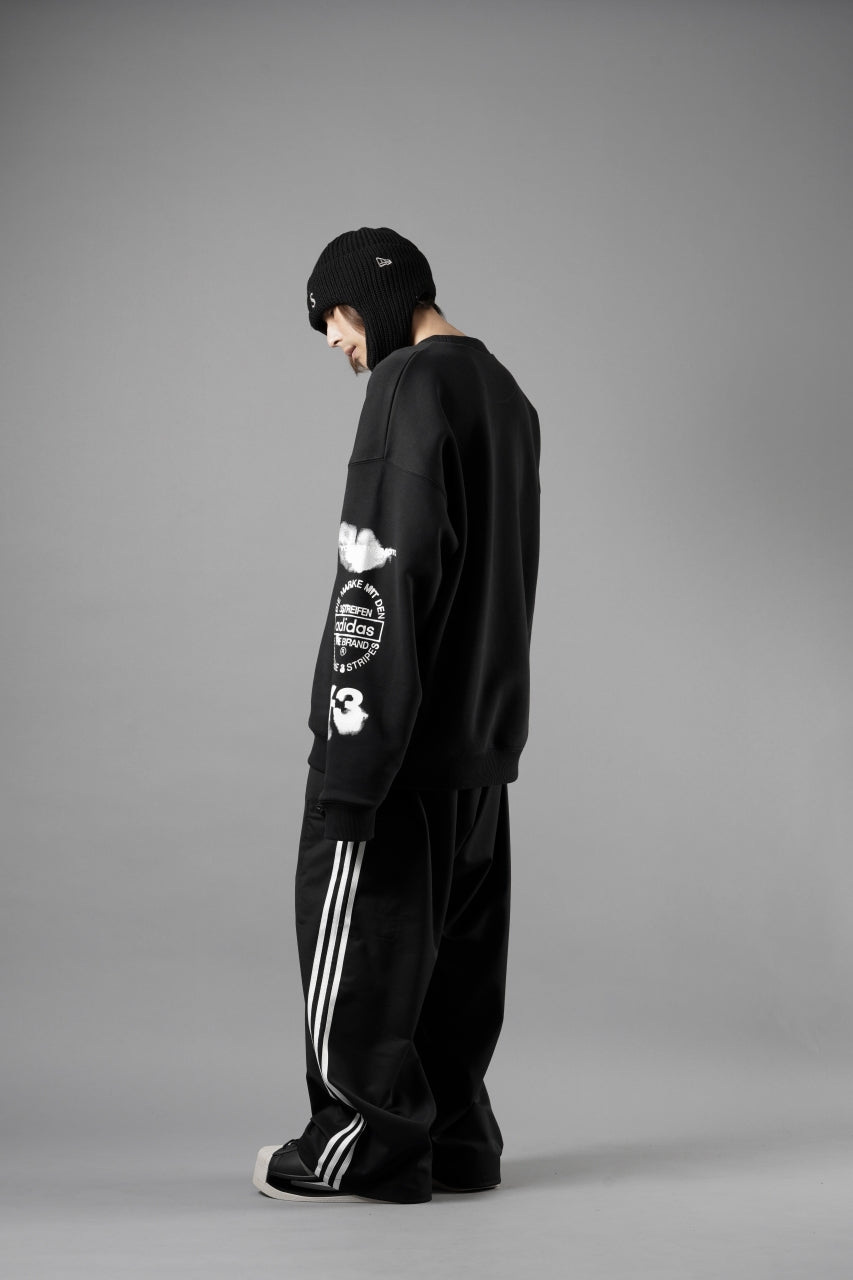 Y-3 Yohji Yamamoto GRAPHIC CREW SWEAT (BLACK)の商品ページ