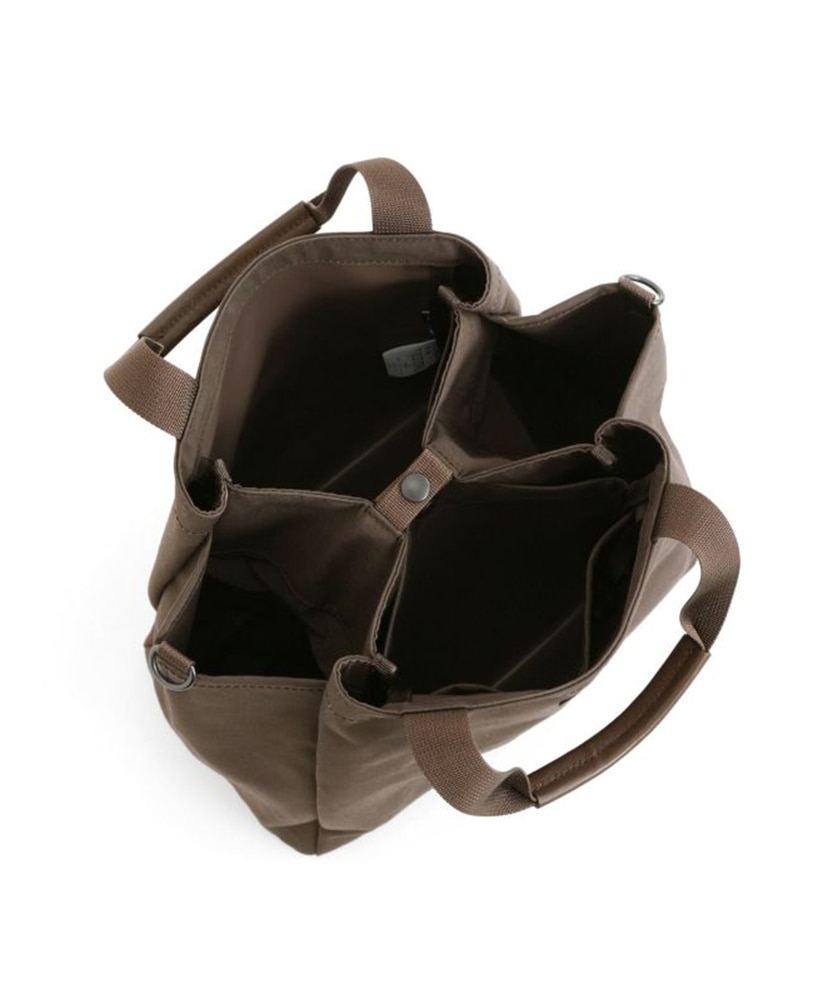 SIMPLICITY DARK BROWN EDITION 2WAY FOLD TOTE(ONE Dark Brown