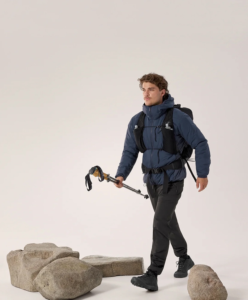 Atom SV Hoody M(L(MEN) Black Sapphire/ブラックサファイア): ARC'TERYX