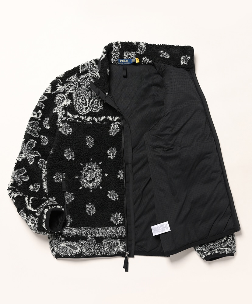 Jaquard High-Pile Jacket(L(MEN) Black/ブラック): POLO RALPH LAUREN