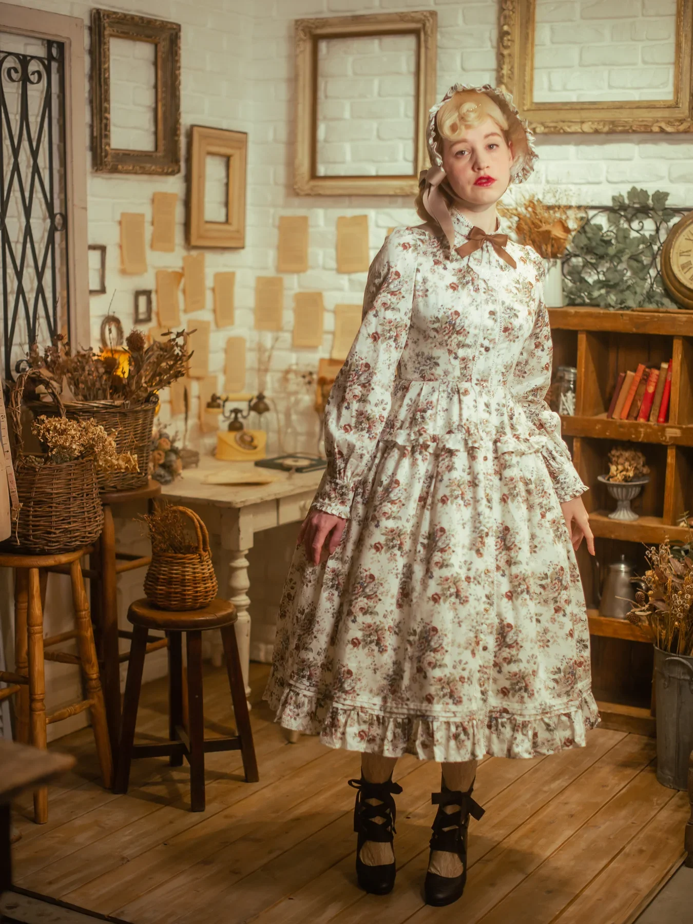 Antique Rococo Bouquet Classical OP by Victorian Maiden