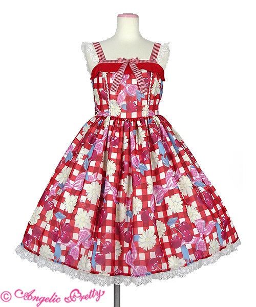 Sweet Cherry Margaret JSK by Angelic Pretty