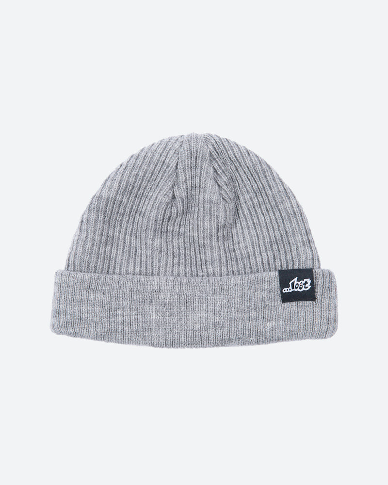 Nice Catch Beanie Heather Grey – Lost Enterprises