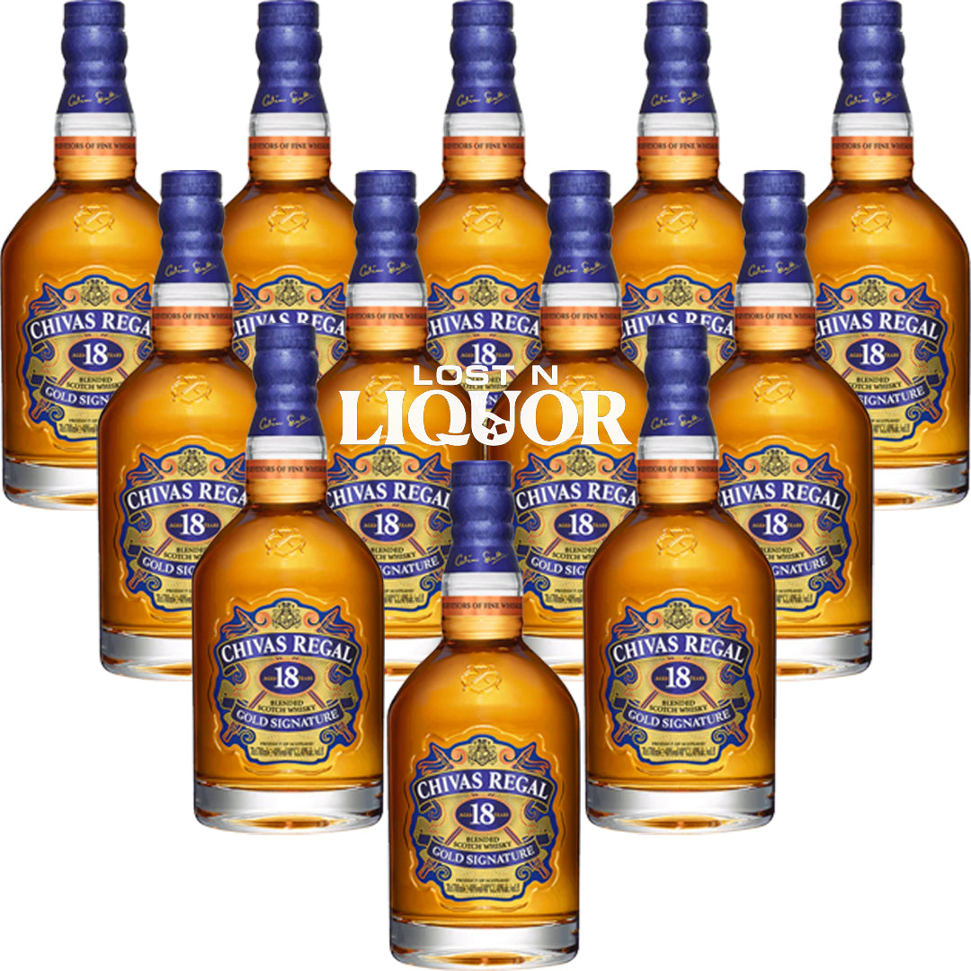 Chivas Regal Gold Signature 18 Year Scotch Whisky – Lost N Liquor
