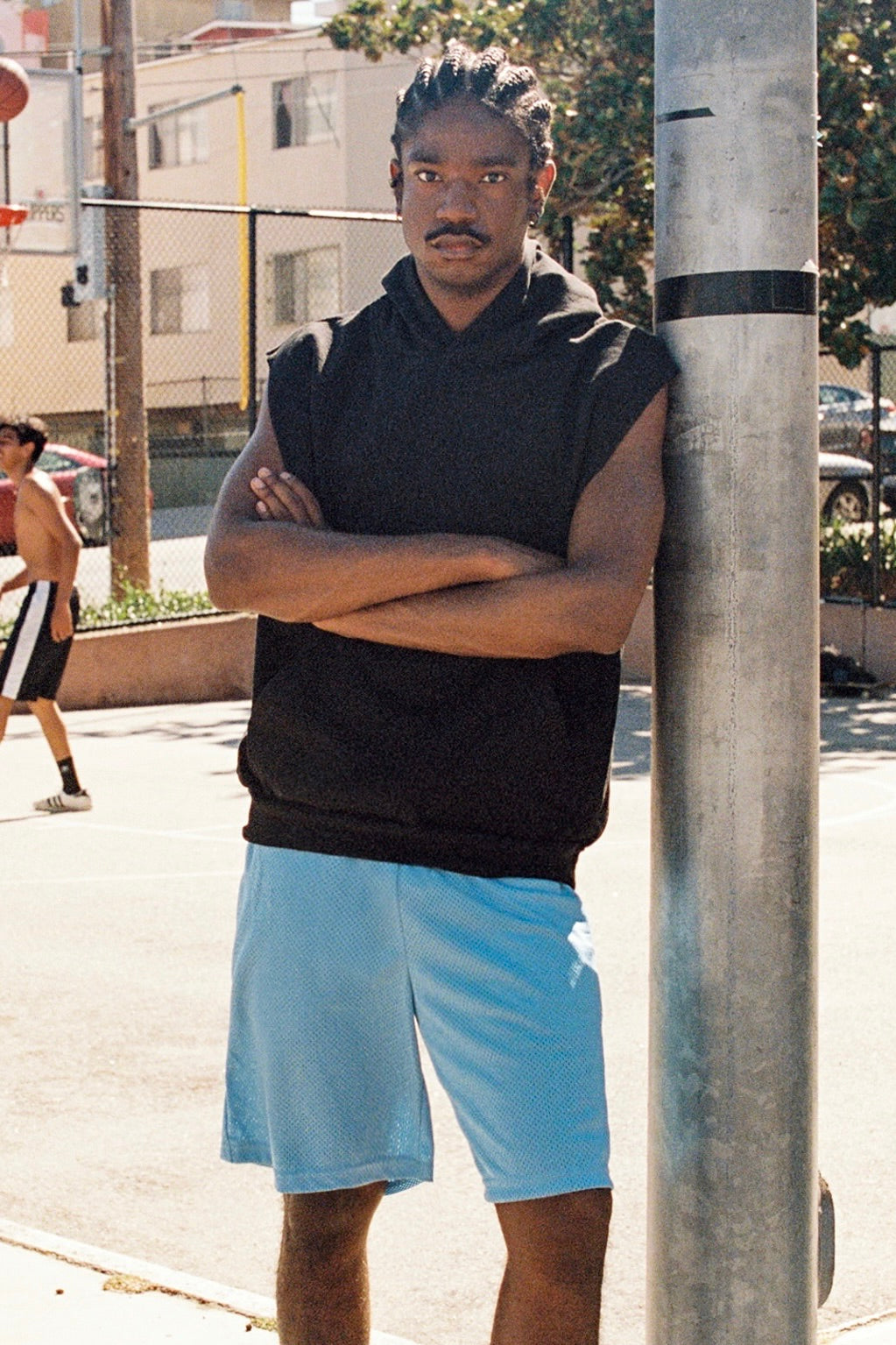 HF08 - Heavy Fleece Sleeveless Hoodie (Piece Dye) – Los Angeles