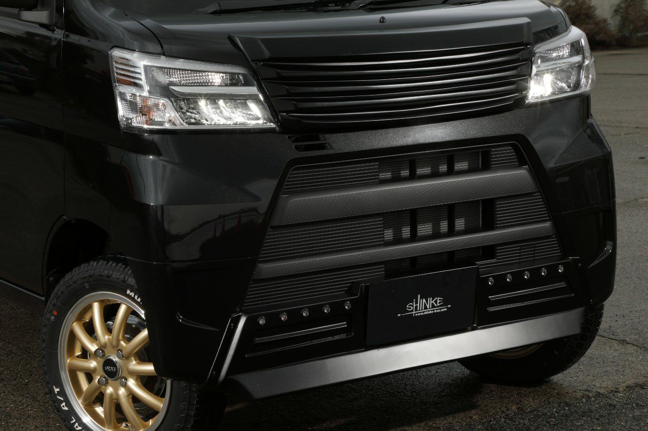 ハイゼットカーゴ エアロ 後期型専用フロントグリル-SHINKE公式