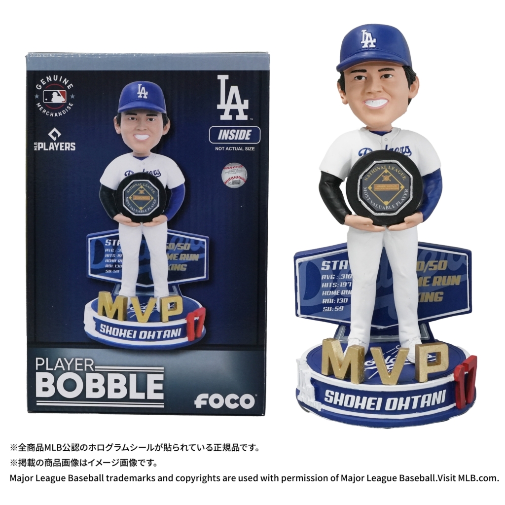 ドジャース・大谷翔平】2024ナ・リーグMVP受賞記念の“オリジナル