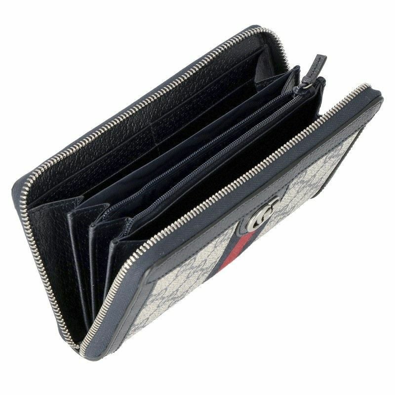 グッチ GUCCI 長財布 レディース オフィディア ブルー 523154 96IWN
