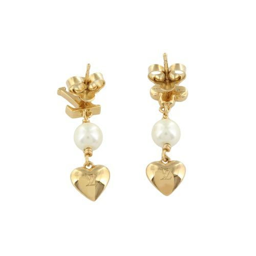 ルイヴィトン ピアス・ブルーミング パール ゴールド LOUIS VUITTON