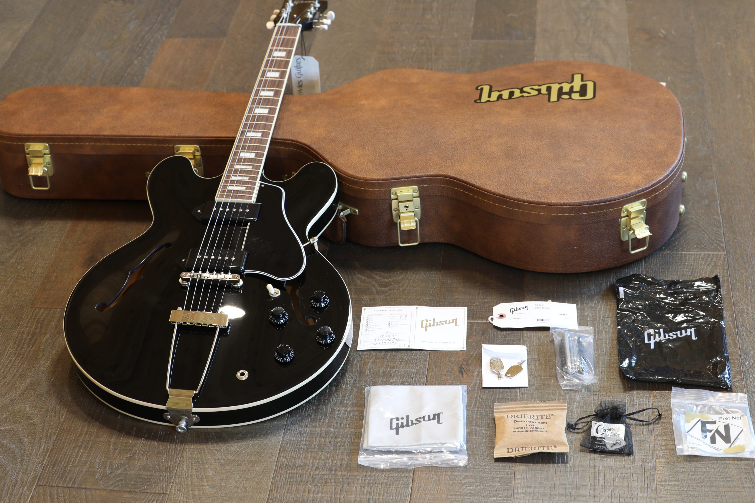 Minty! 2024 Gibson ES-330 Semi-Hollow Electric Guitar Vintage