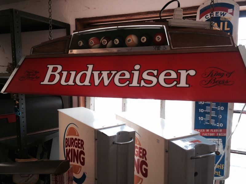 80s BUD LIGHT プールバー テーブルライト/買取 – ヴィンテージ古着と