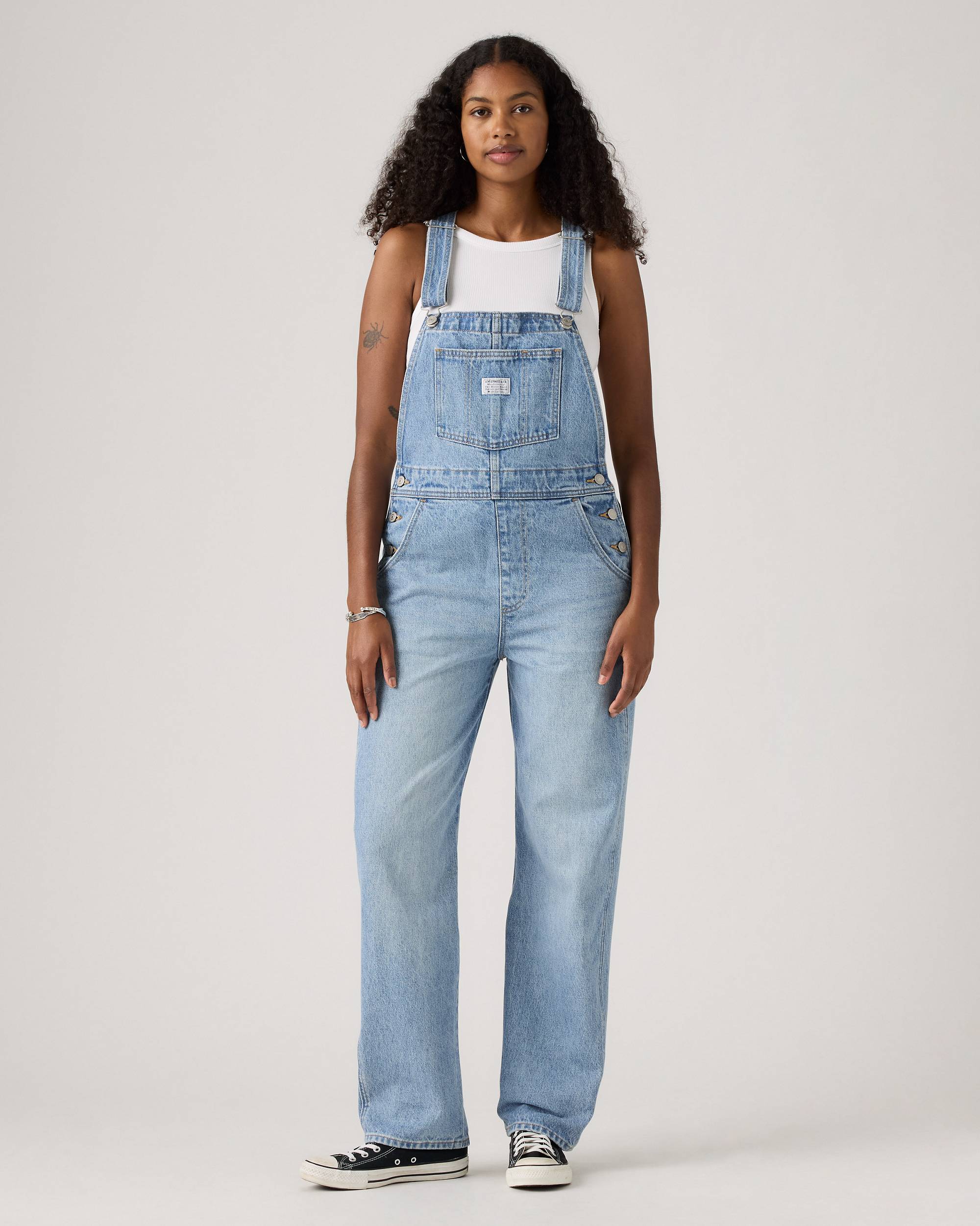 Vintage Women's Overalls - Light Wash | Levi's® US