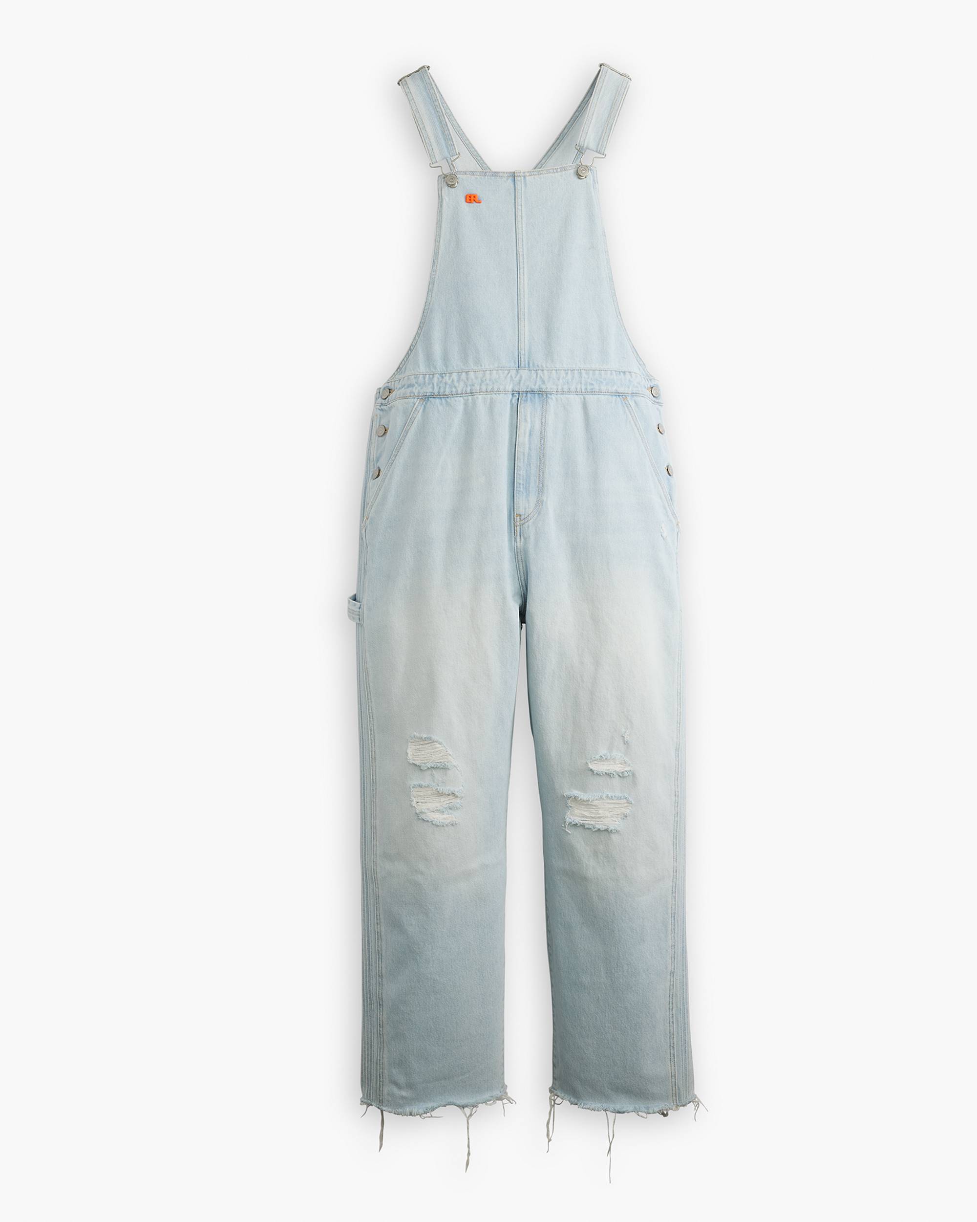 Levi's® X Erl Denim Overalls - Light Wash | Levi's® US