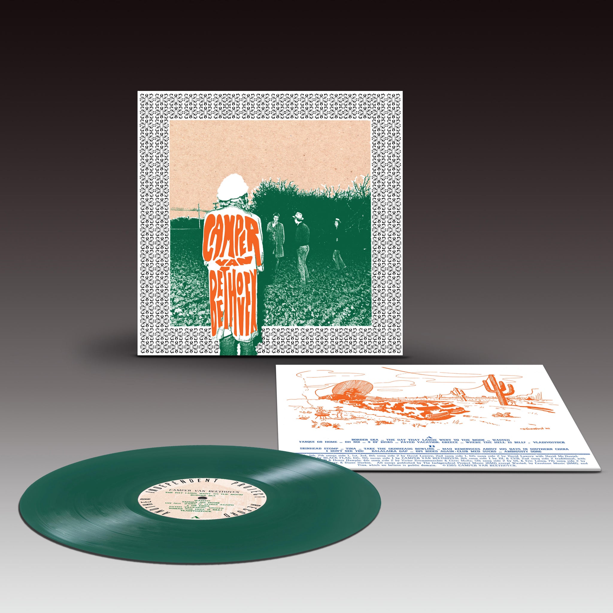 CAMPER VAN BEETHOVEN TELEPHONE FREE LANDSLIDE(GREEN LP – Lunchbox