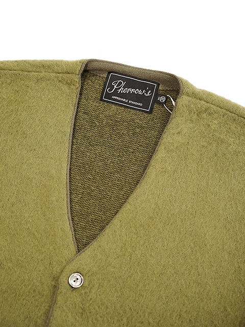 Pherrow's（フェローズ） 】 モヘアニットカーディガン [ MOHAIR KNIT