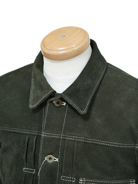 Y'2 LEATHER（ワイツーレザー） 】 ステアスエード 1st Type Gジャン