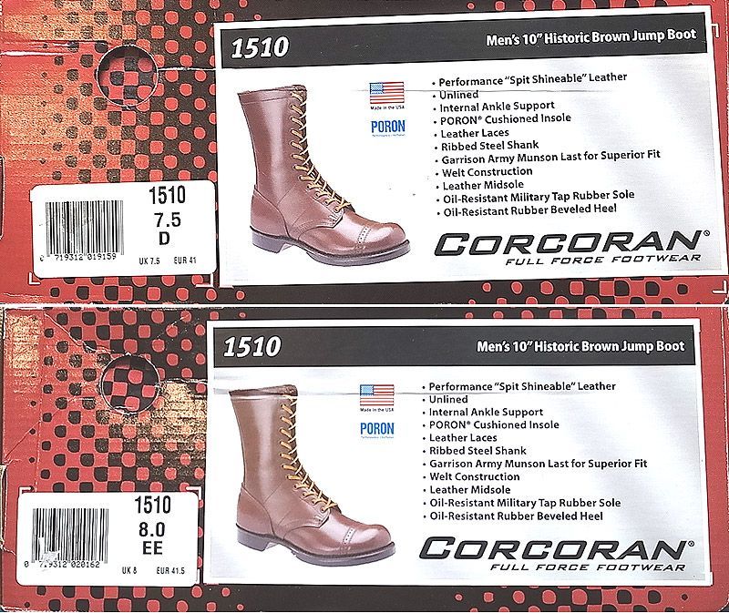 CORCORAN 1510 Historic Brown Jump Boots 10inch コーコラン・ブーツ