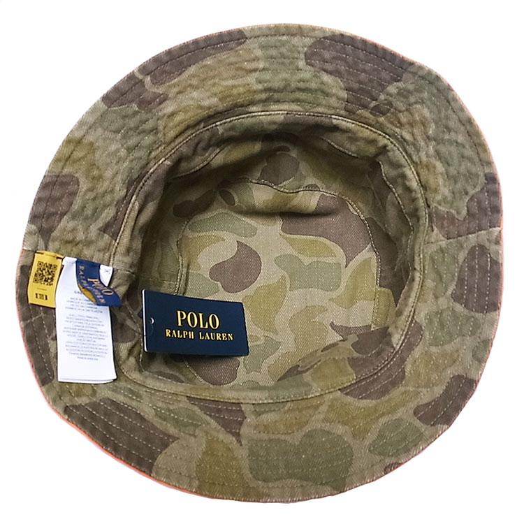 POLO RALPH LAUREN REVERSIBLE BUCKET HAT リバーシブル バケット