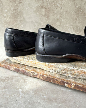 90s Versace Square Toe Loafers | 8.5 - Lucky Vintage
