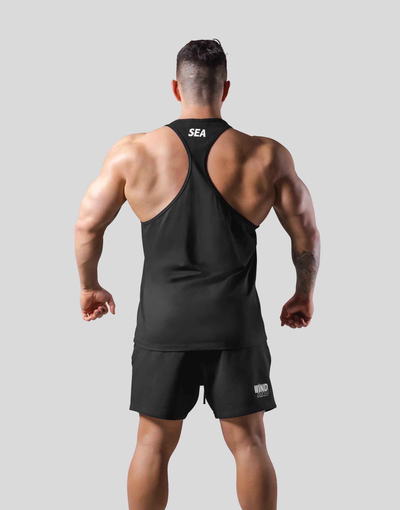 LÝFT × WIND AND SEA Training Tanktop - Black