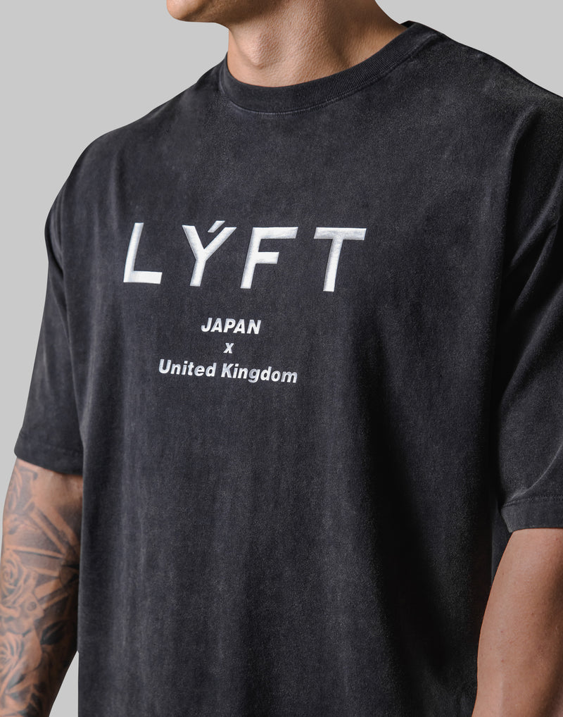 Standard Logo Vintage Big T-shirts - Black – LÝFT