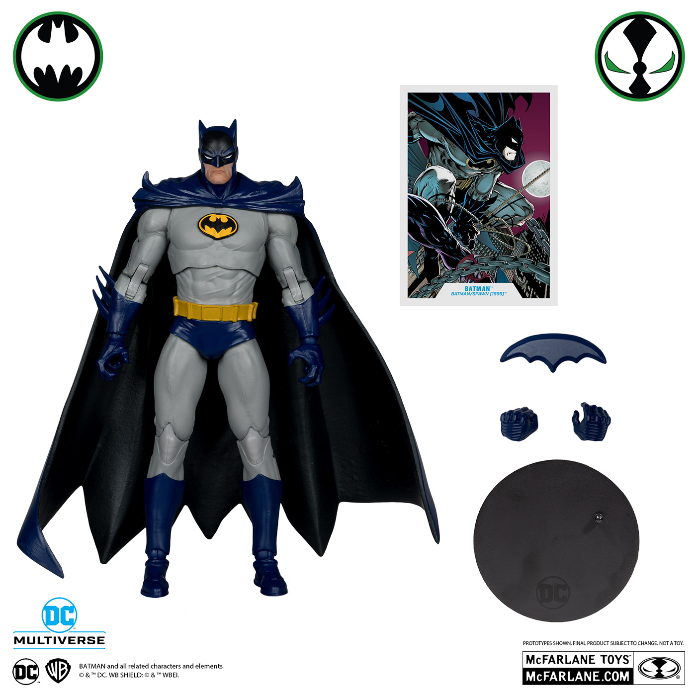 DCマルチバース/ Batman/Spawn: バットマン 7インチ アクション