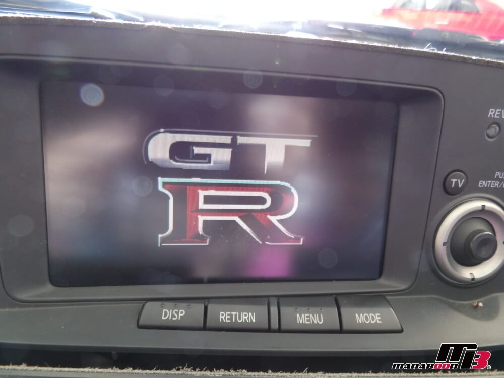 BNR34】スカイラインGT-Rのマルチファンクションディスプレイの交換