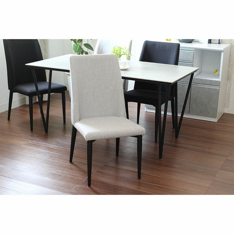 4人用 幅135cm ダイニングテーブル5点セット セラミック天板 ニュートン