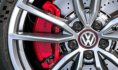 OL/US】Golf7 GTI Clubsport S ブレーキキャリパープレート ブレーキ