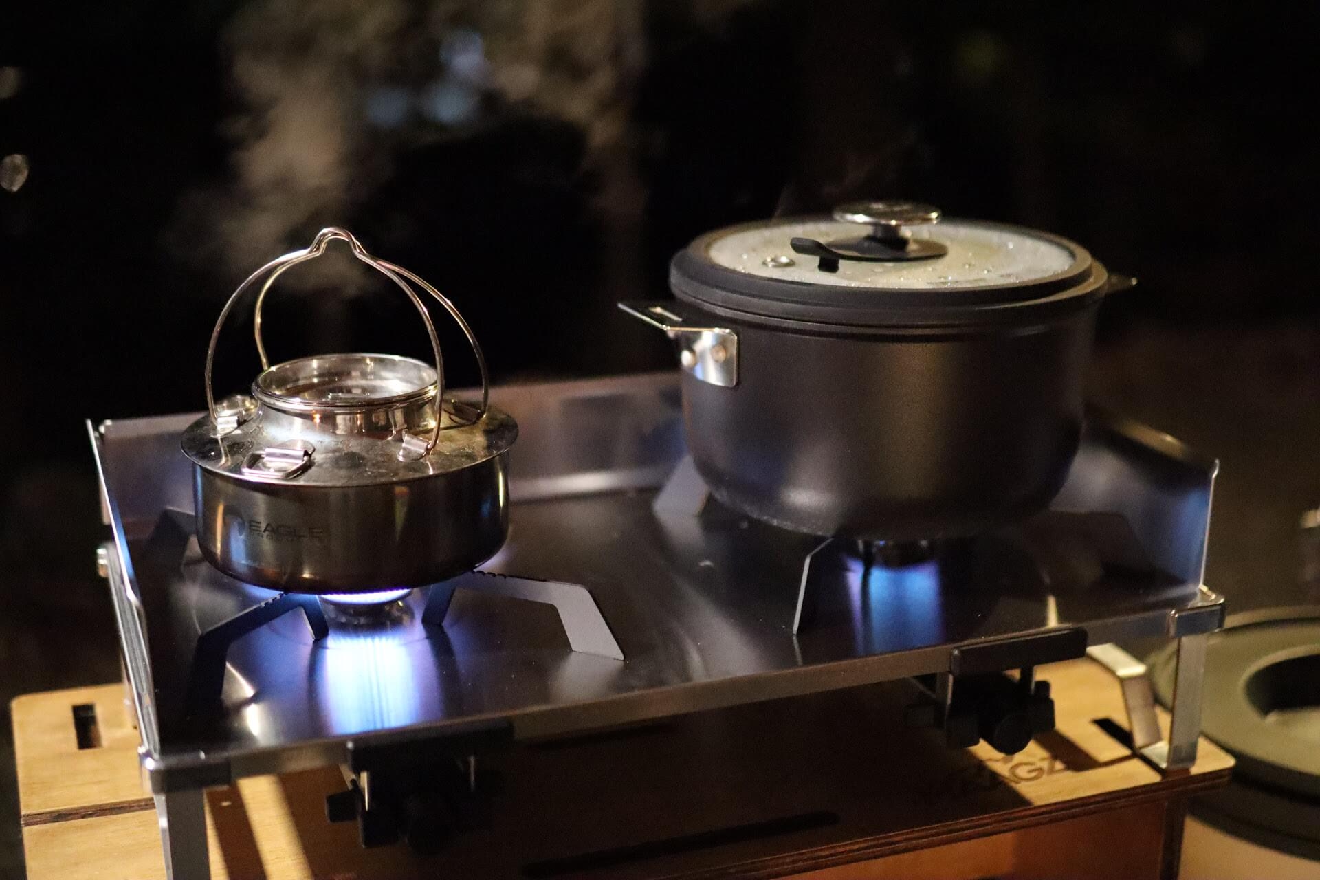 スノーピーク HOME&CAMPクッカー19 レビュー。質感＆使い勝手高レベル