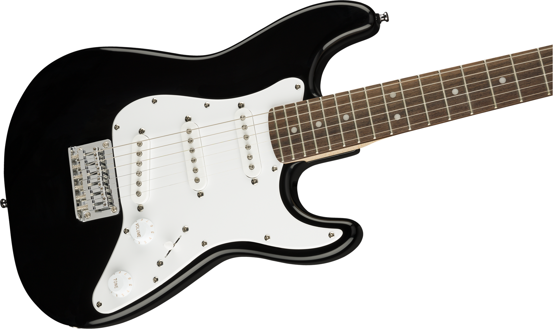 Squier Mini Stratocaster Electric Guitar in Black – Maar's Music