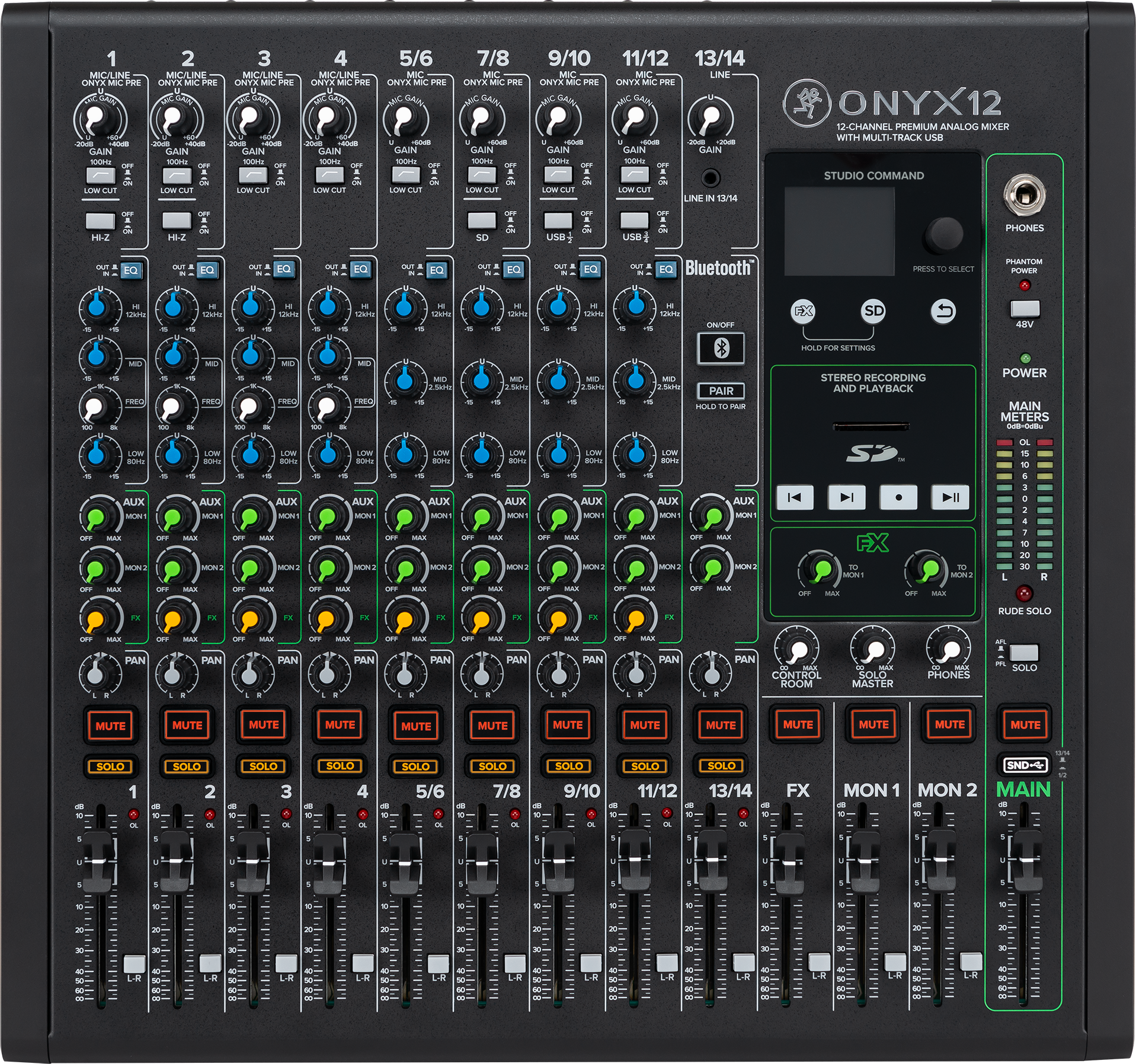 Onyx Series Premium Analog Mixers with Multitrack USB | Mackie