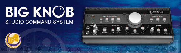 Big Knob｜Studiomonitors｜Mackie Japan