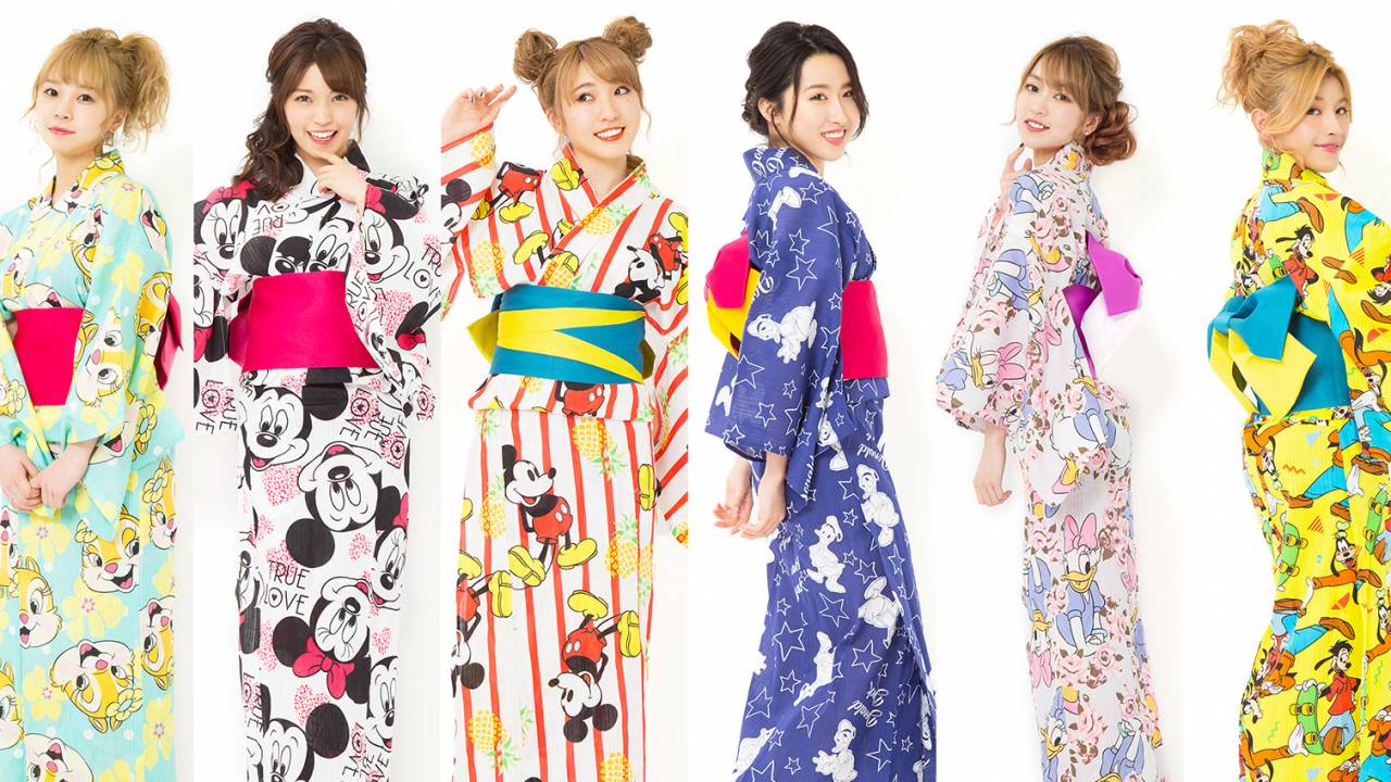 強烈インパクト♪ディズニーファン感涙の「2018年 ディズニー浴衣