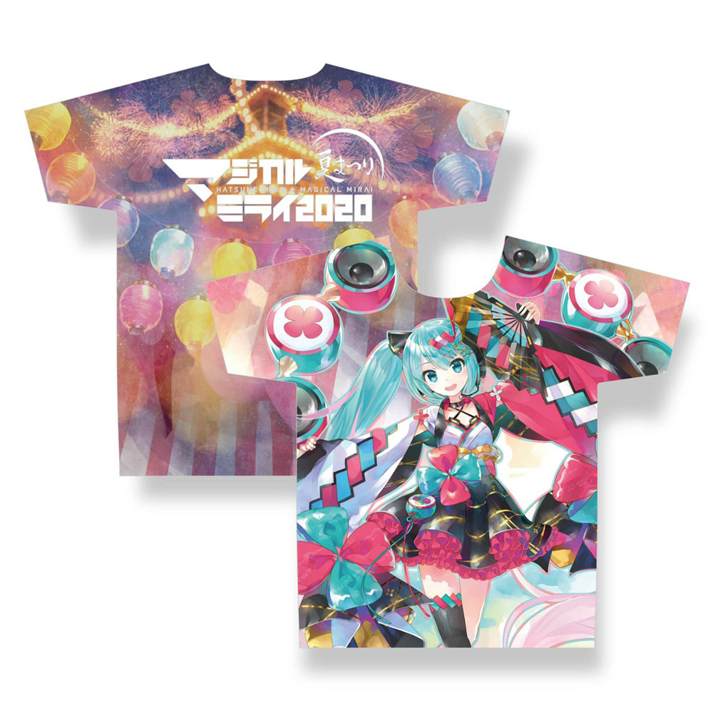 グッズ]マジカルミライ 2020 夏まつり/フルグラフィック Tシャツ