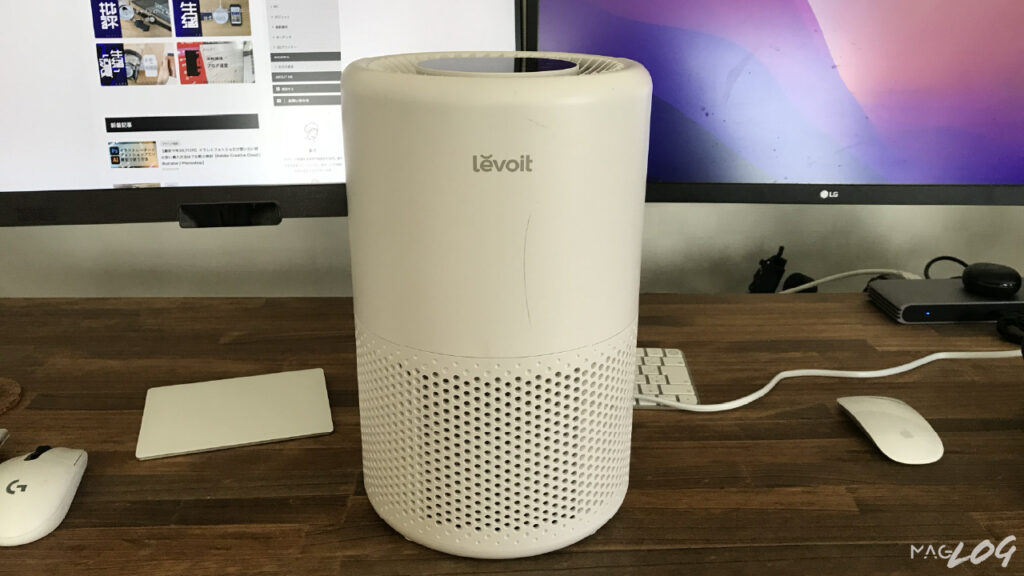 海外メーカーの安い空気清浄機で十分だった。Levoit (レボイト)『Core