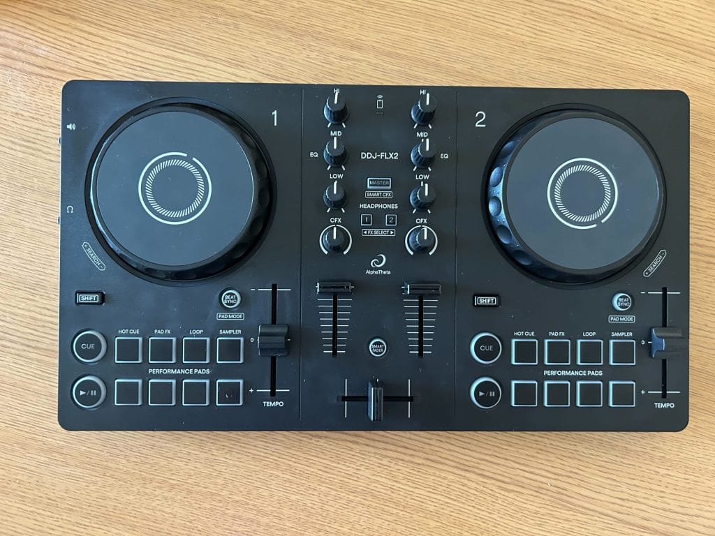 AlphaTheta DDJ-FLX2 Review: A Great DJ Board For Newcomers And On