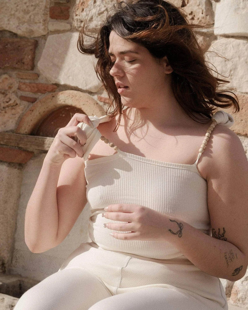 Baserange ~ Undyed Tav Tank | MAIMOUN