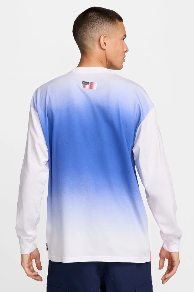 Nike SB USA Olympics Long Sleeve Skate Tee (Nike Skateboarding
