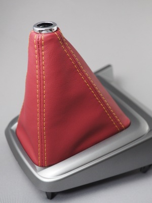 ダイハツ LA400K コペン MTシフトブーツ 本革＆ウルトラ