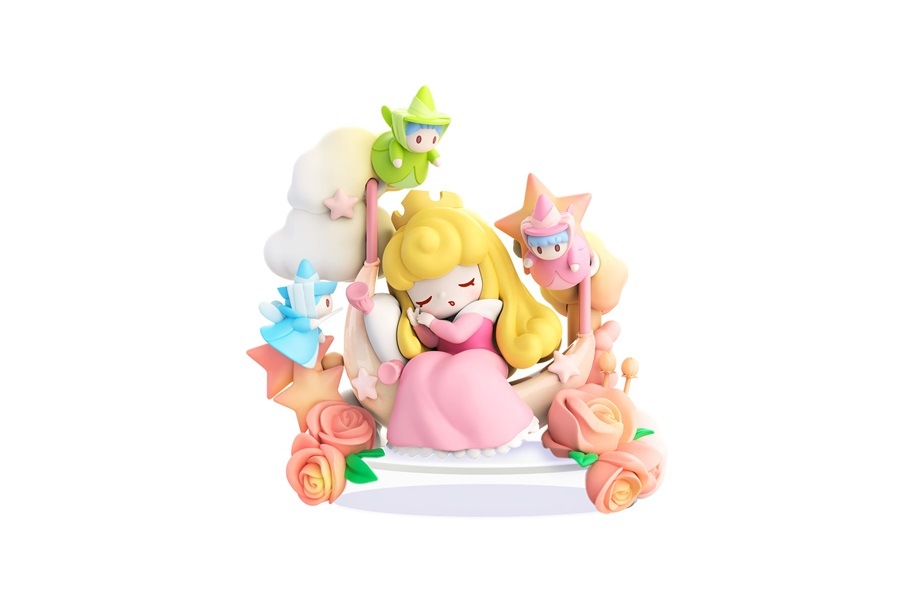 BLINDBOX ディズニー プリンセス D-Baby シリーズ お花のブランコ