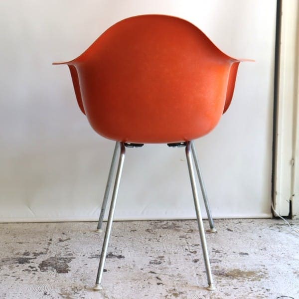ハーマンミラー社製アームシェルチェア(オレンジFRP) | イームズチェア