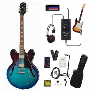Epiphone / Inspired by Gibson ES-335 Figured Blueberry Burst (BBB