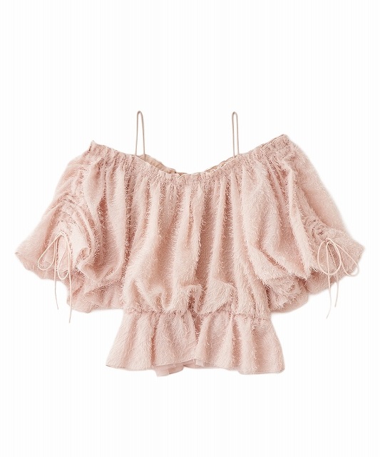 SALE50%OFF】COCODEAL ココディール オフショルフラッフィーブラウス