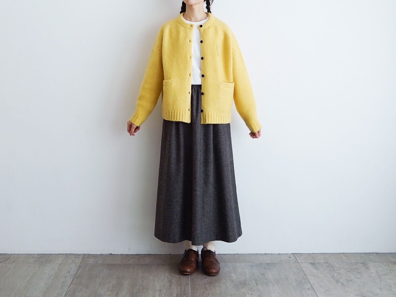 休日と詩 休日のスモールポケットカーディガン | 休日と詩 | TANDEY