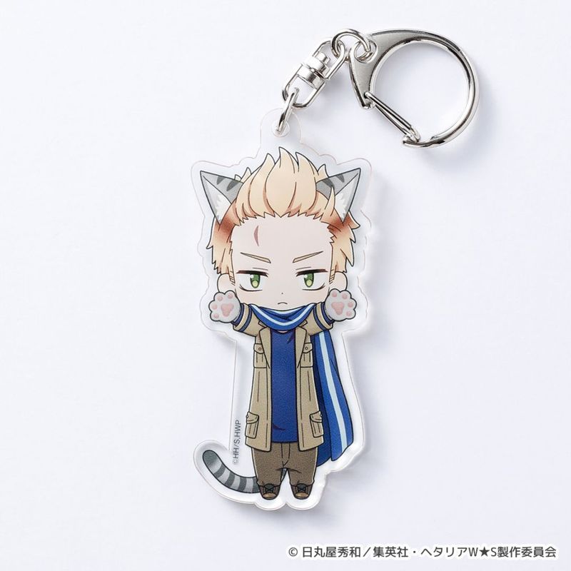 ヘタリアWorld☆Stars】のび猫アクリルキーホルダー 第2弾（オランダ