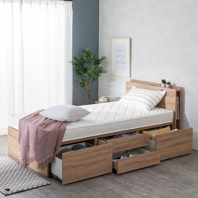 ベッドフレーム スパロー※ベッドフレームのみ【大型商品配送】の通販