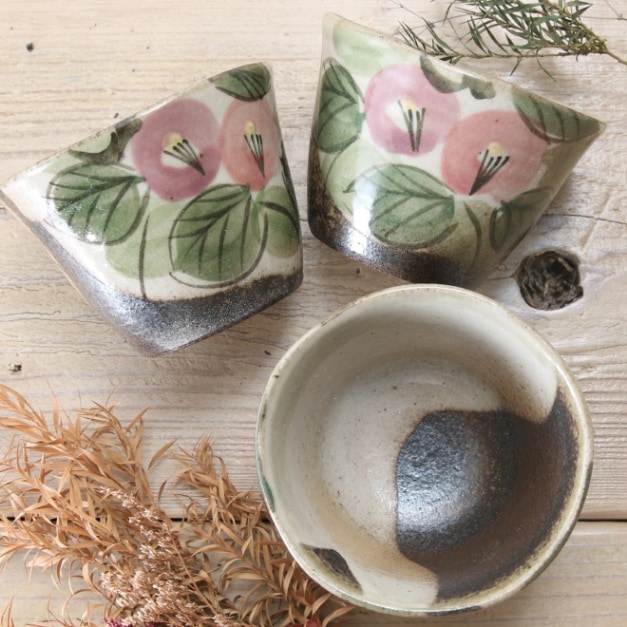 益子焼｜▽シリーズ,つばき | 益子焼 通販【益子焼窯元よこやま】