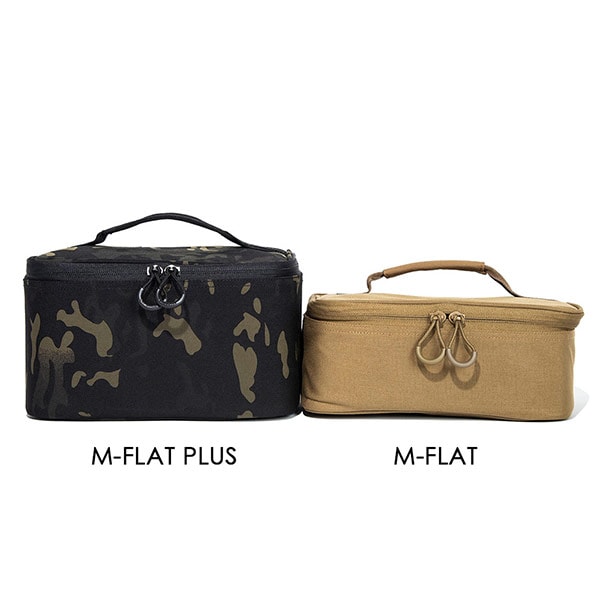 セミハードギアバッグ M-FLAT PLUSサイズ (ブラックカモ) | Oregonian